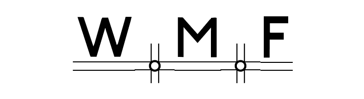 Tube Station-Plus.  Free Fonts Download