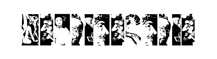 AbstractClassicCuts  Free Fonts Download