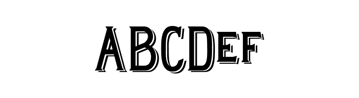 LewishamShadowed  Free Fonts Download