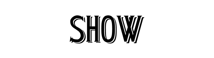 LewishamShadowed  Free Fonts Download
