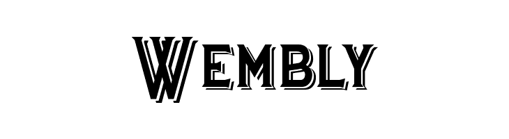 LewishamShadowed  Free Fonts Download