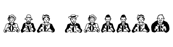 TypoAlphabetReaders  Free Fonts Download