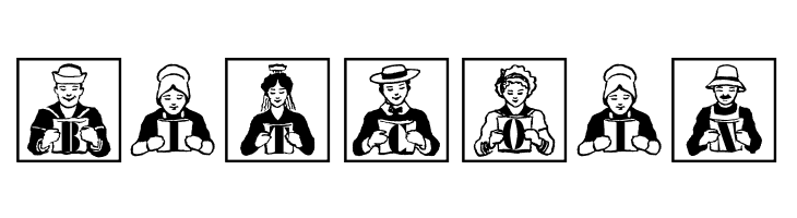 TypoAlphabetReaders  Free Fonts Download