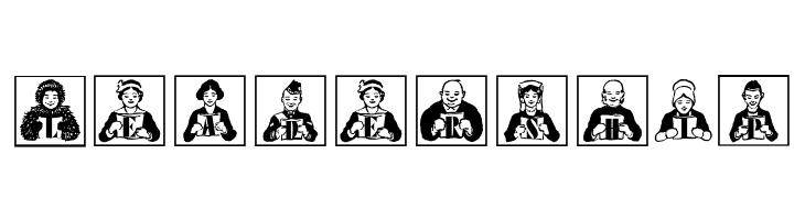 TypoAlphabetReaders  Free Fonts Download