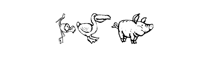 ZoologicalGardenThree  Free Fonts Download