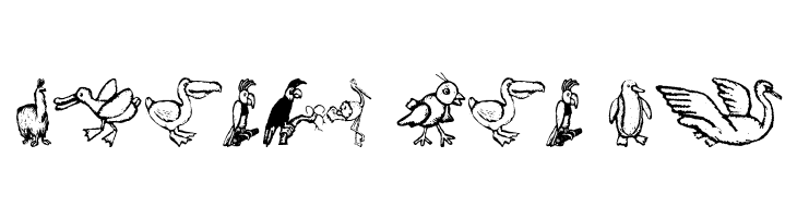 ZoologicalGardenThree  Free Fonts Download
