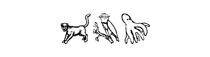ZoologicalGardenTwo  Free Fonts Download