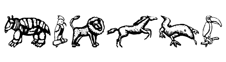 ZoologicalGardenTwo  Free Fonts Download