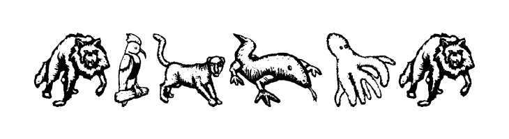 ZoologicalGardenTwo  Free Fonts Download