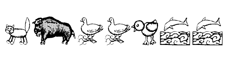 ZoologicalGardenOne  Free Fonts Download