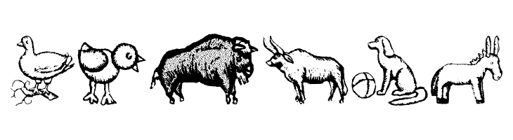 ZoologicalGardenOne  Free Fonts Download