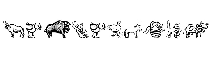 ZoologicalGardenOne  Free Fonts Download