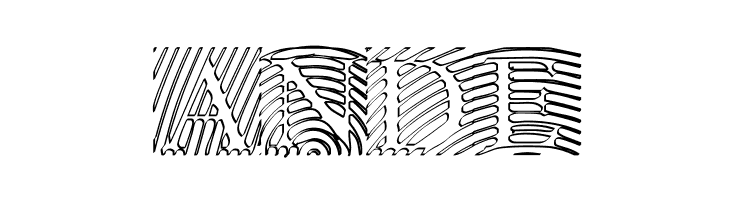 LowEngravedCapsHollow  Free Fonts Download