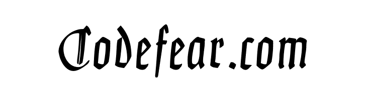 Clausewitz-Fraktur  Free Fonts Download