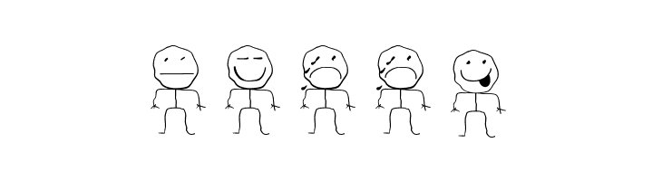 SometimesSmiley  Free Fonts Download