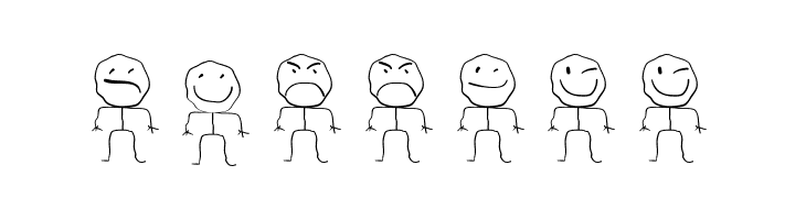 SometimesSmiley  Free Fonts Download