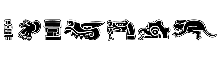 Aztekbats  Free Fonts Download