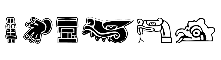 Aztekbats  Free Fonts Download
