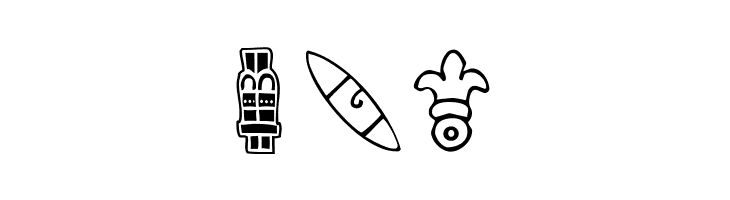 Aztekbats  Free Fonts Download
