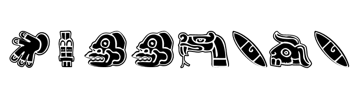 Aztekbats  Free Fonts Download