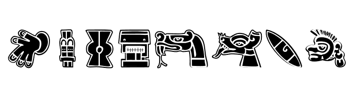 Aztekbats  Free Fonts Download