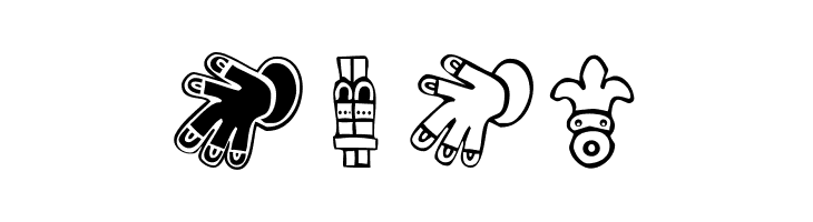 Aztekbats  Free Fonts Download