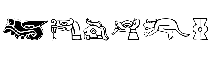 Aztekbats  Free Fonts Download