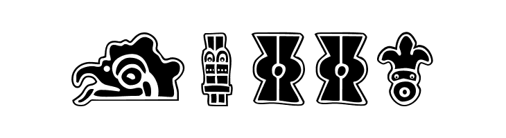 Aztekbats  Free Fonts Download