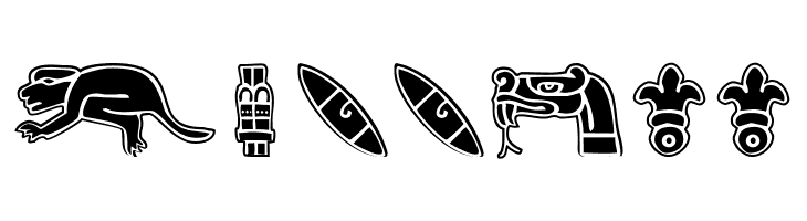 Aztekbats  Free Fonts Download