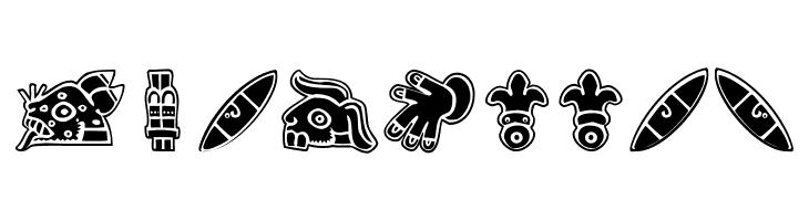 Aztekbats  Free Fonts Download
