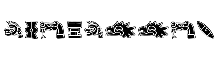 Aztekbats  Free Fonts Download
