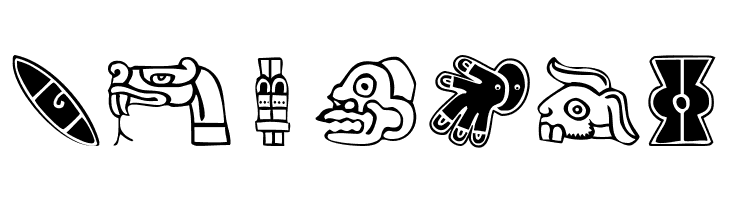 Aztekbats  Free Fonts Download