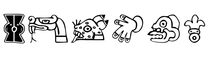 Aztekbats  Free Fonts Download