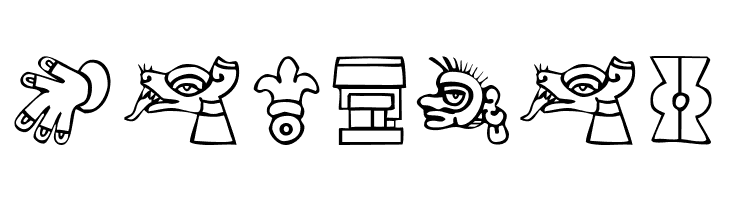 Aztekbats  Free Fonts Download