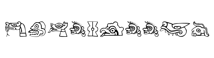 Aztekbats  Free Fonts Download