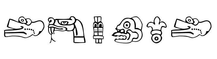 Aztekbats  Free Fonts Download