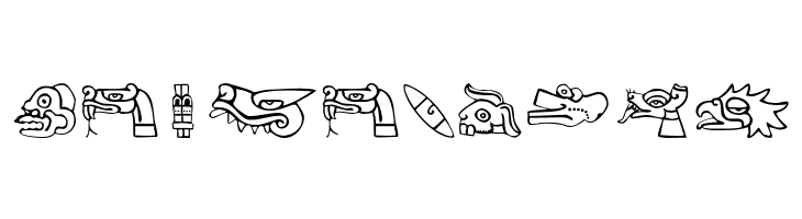 Aztekbats  Free Fonts Download
