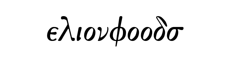 Greek Old Face  Free Fonts Download