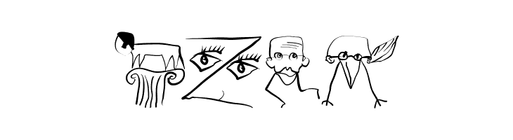 ScribbleDichFrei  Free Fonts Download