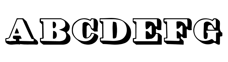 BowersShadow  Free Fonts Download