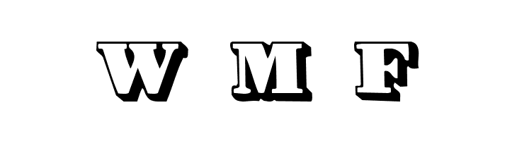 BowersShadow  Free Fonts Download