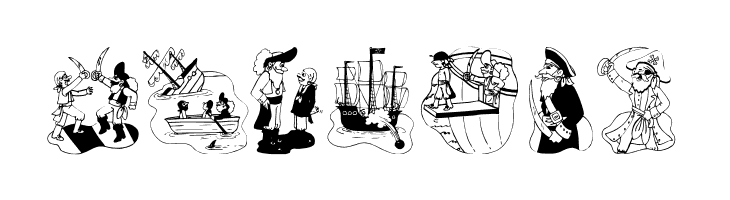 PiratesTwo  Free Fonts Download