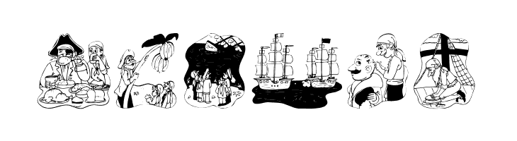 PiratesTwo  Free Fonts Download