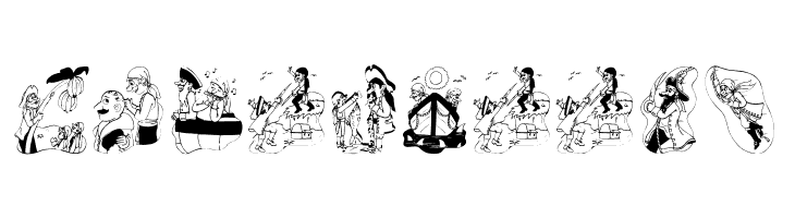 PiratesTwo  Free Fonts Download