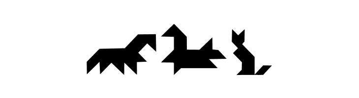 TangramAnimals  Free Fonts Download