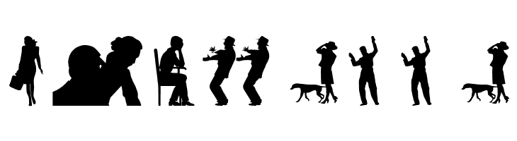 Humans  Free Fonts Download