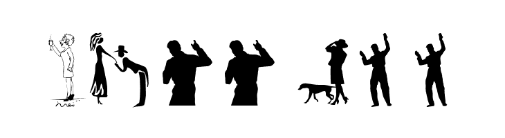 Humans  Free Fonts Download