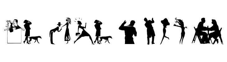 Humans  Free Fonts Download