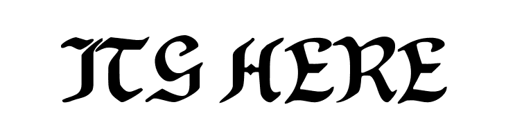 HansSachsGotisch  Free Fonts Download