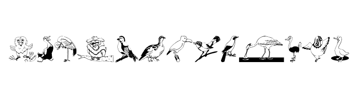 BirdsOSeven  Free Fonts Download